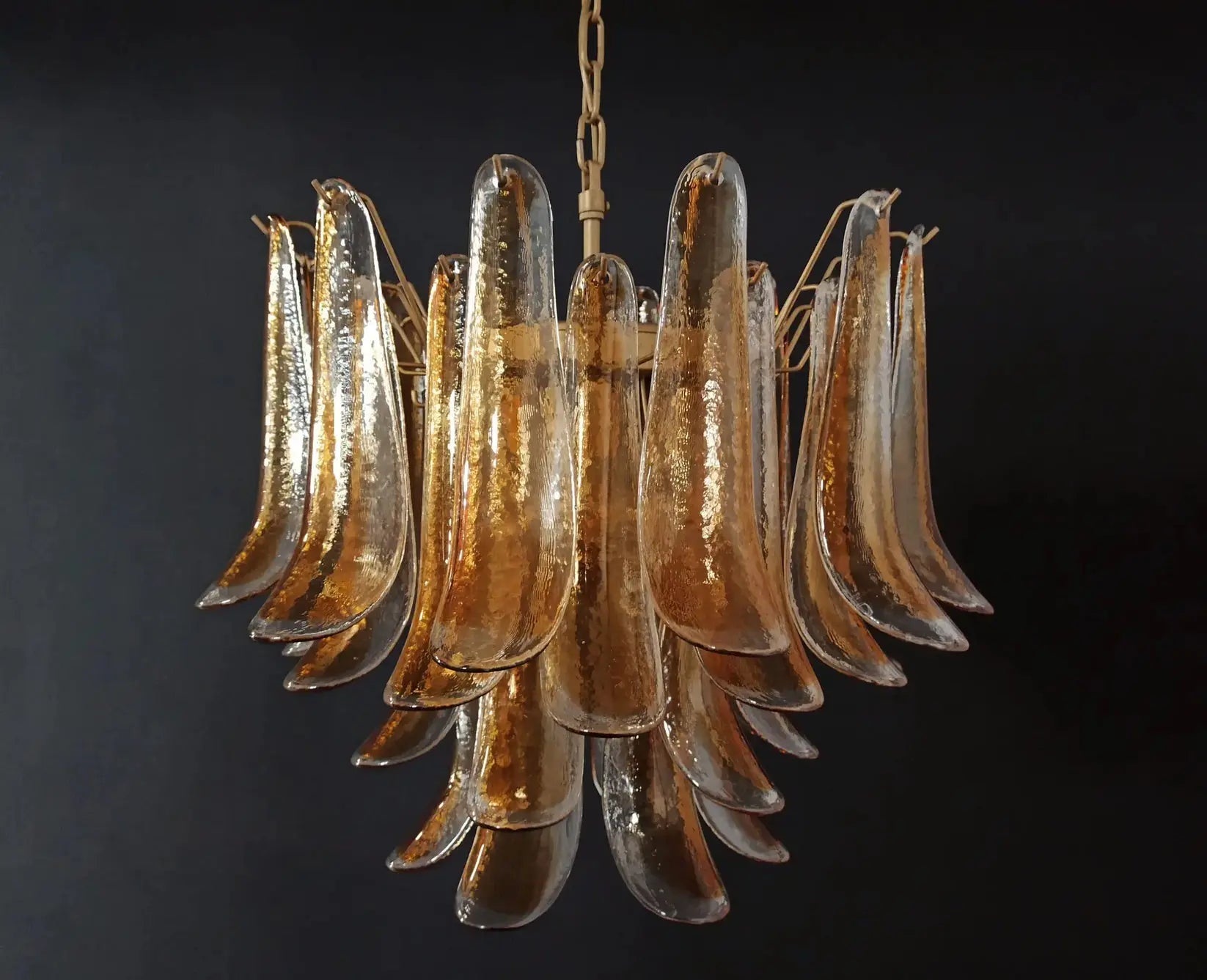 Murano Lysekrone Mazzega 36 glass Murano Studio
