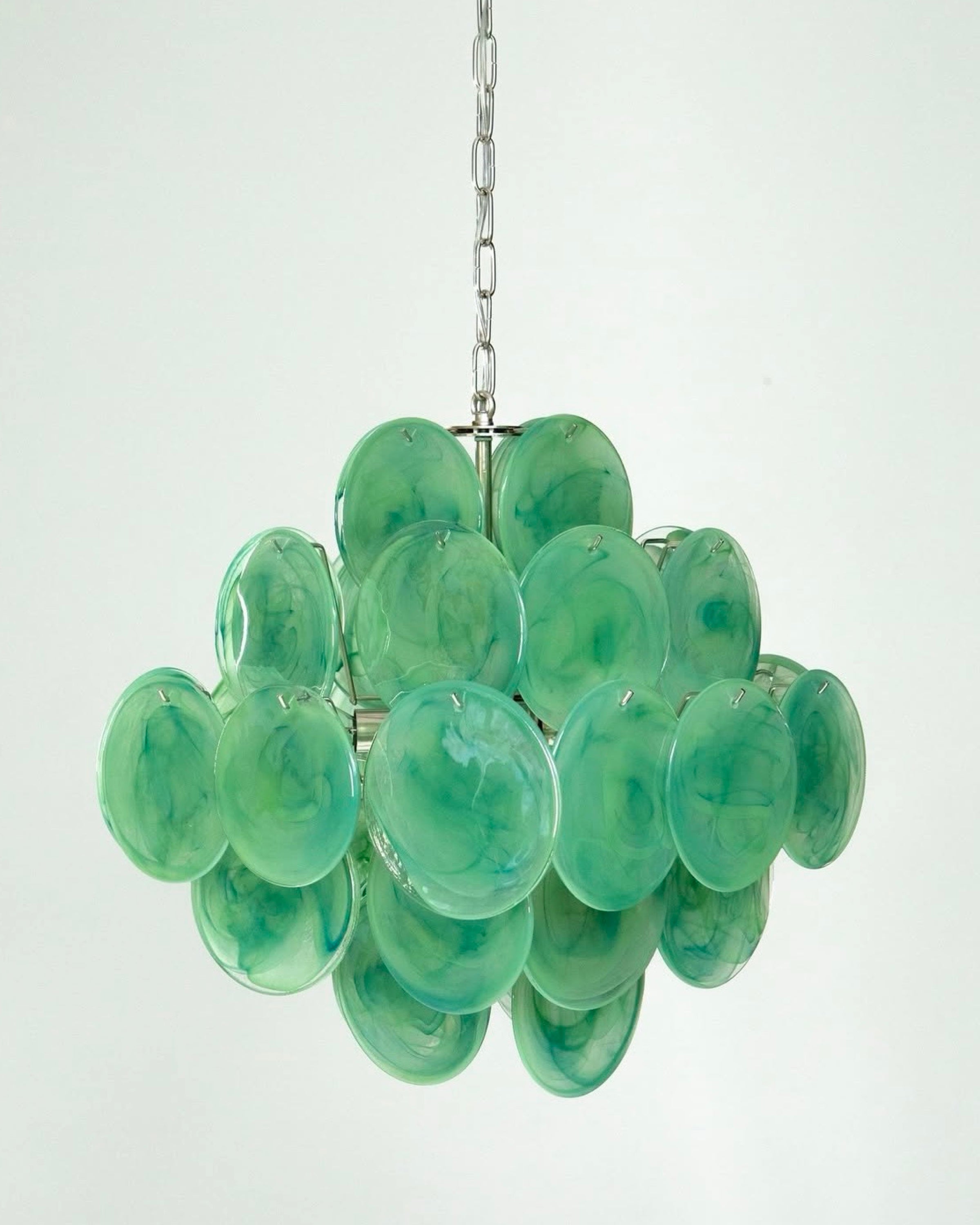 Murano Lysekrone Diskglass 36 Murano Studio