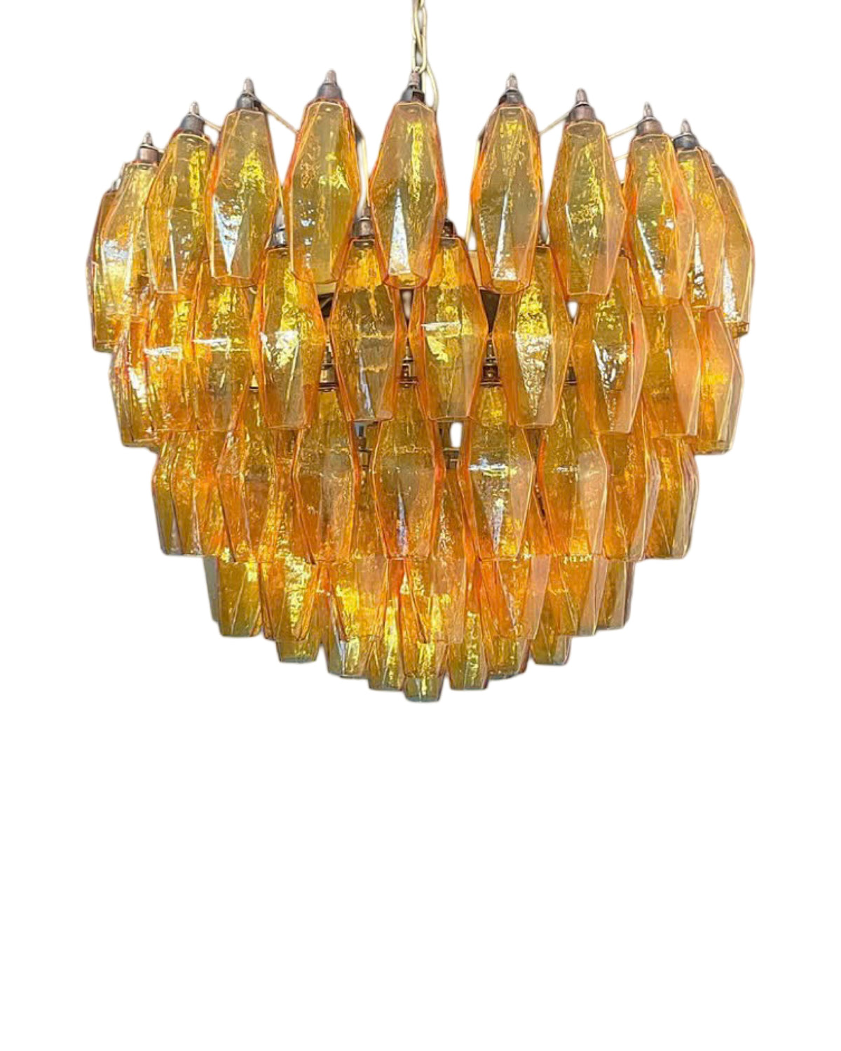 Murano Poliedri Lysekrone 111 glass