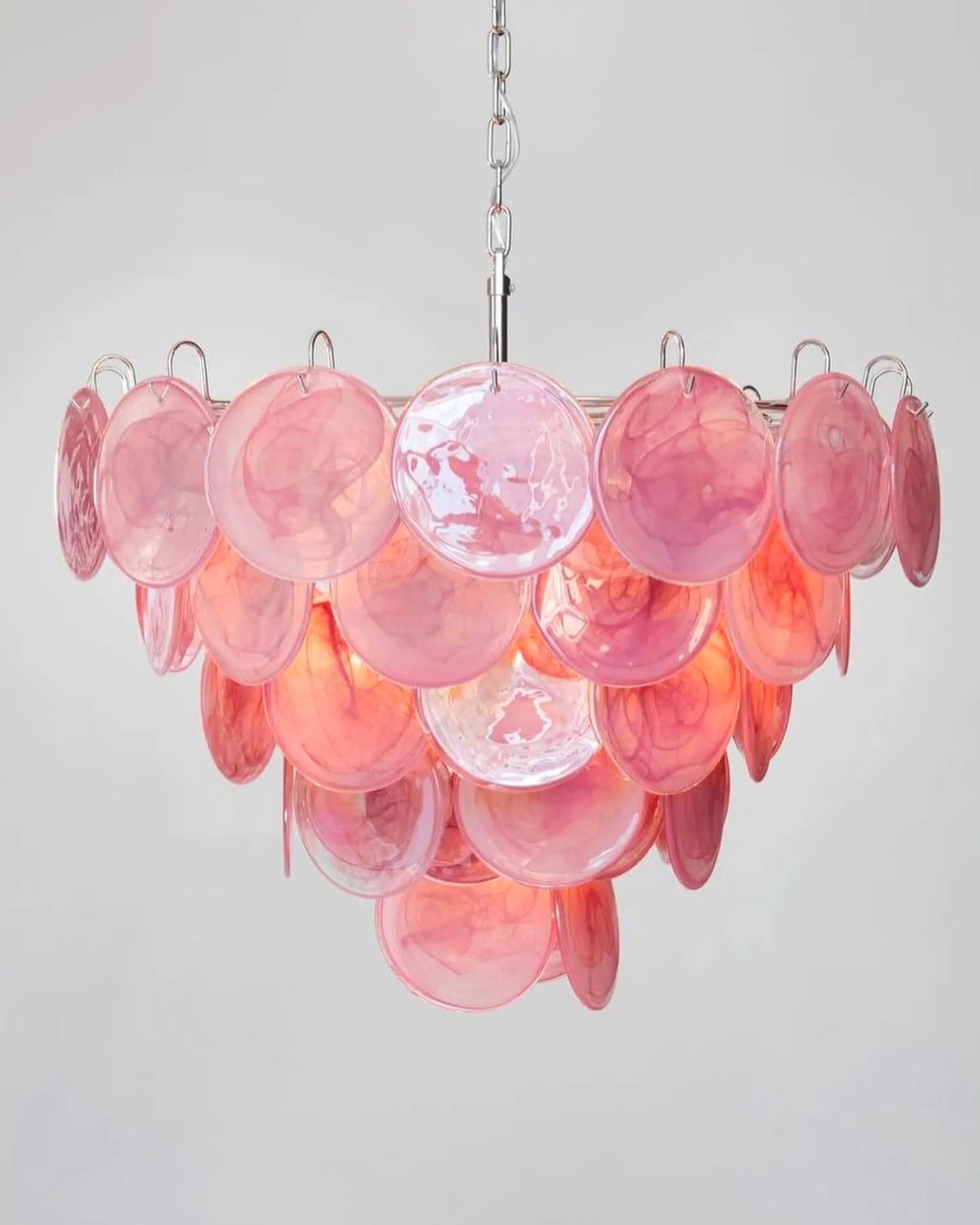 Murano Lysekrone Diskglass 57 Murano Studio