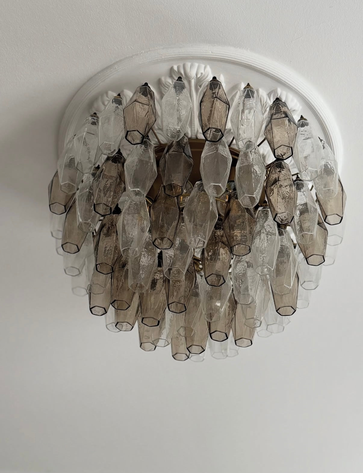 Murano Poliedri Chandelier - 84 Glass
