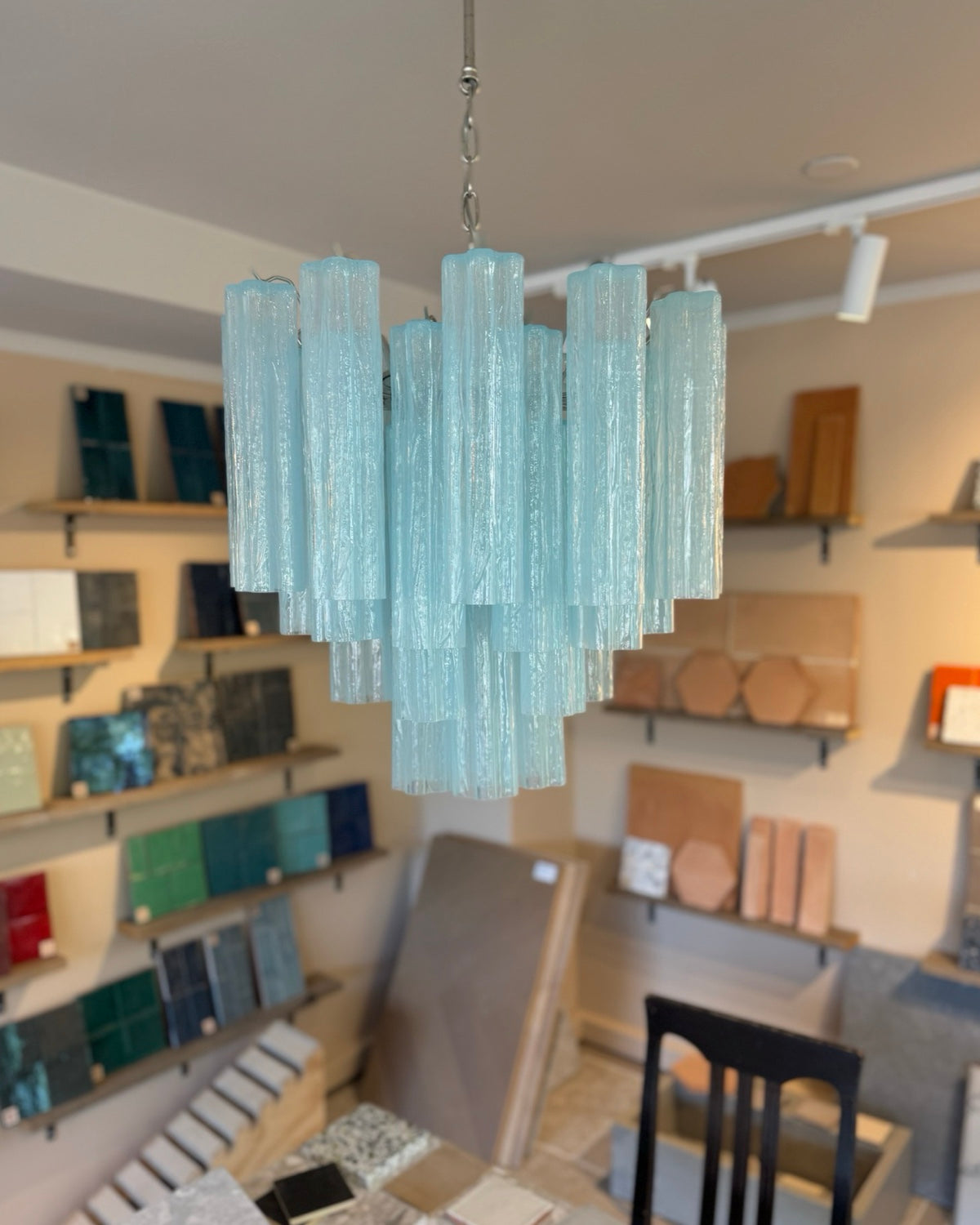 Murano Chandelier 36 Glass Tubes