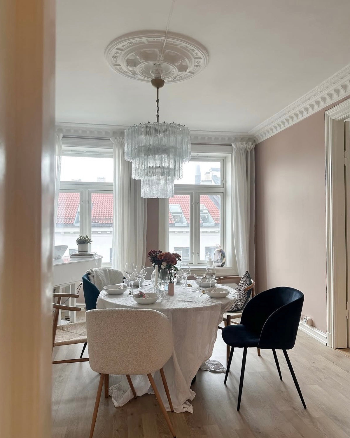 Murano Chandelier 52 Glass Tubes