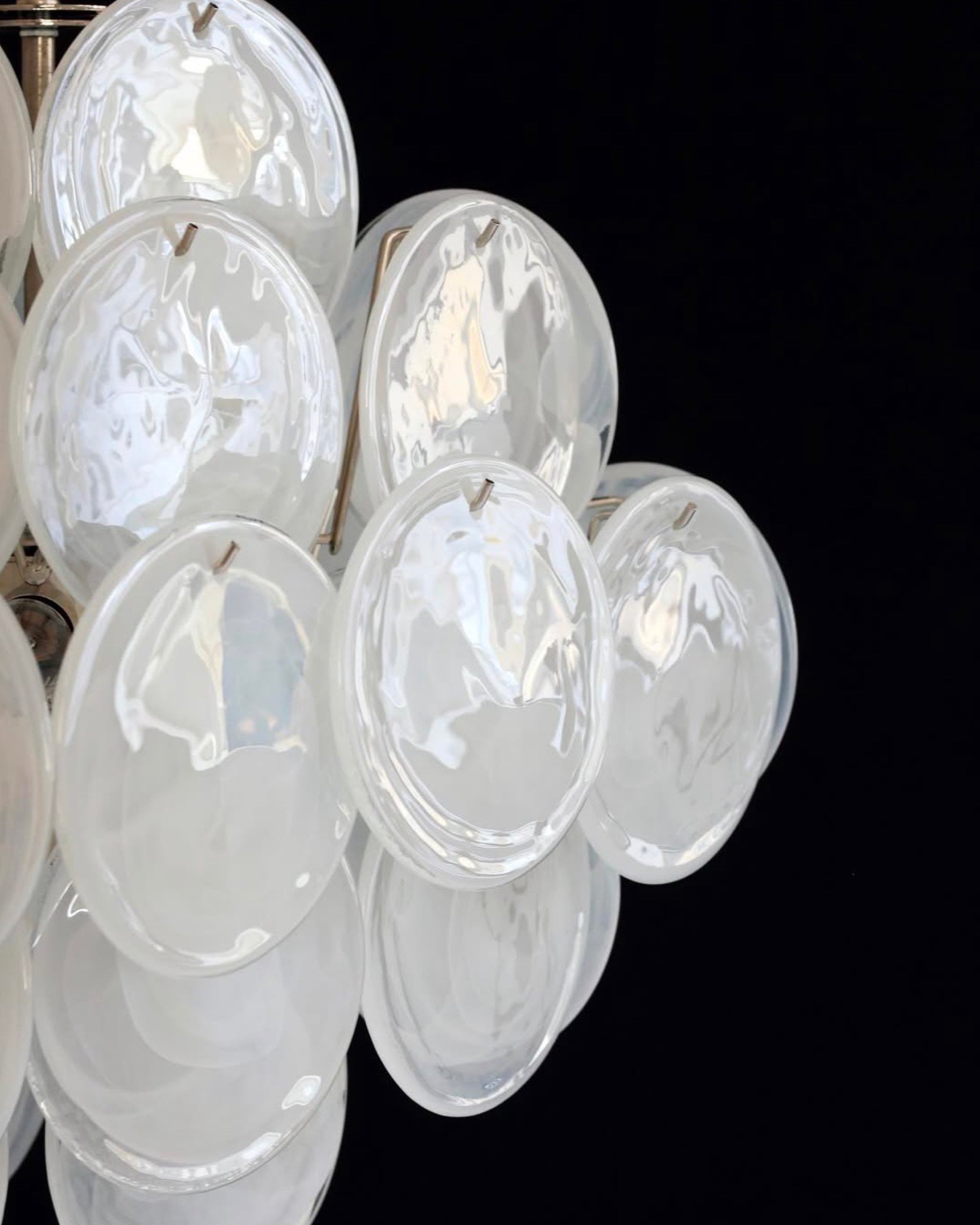 Murano Lysekrone Diskglass 36 Murano Studio