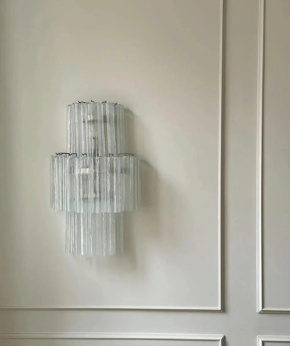 Murano vegglampe 18 glassrør (2 stk) Murano Studio