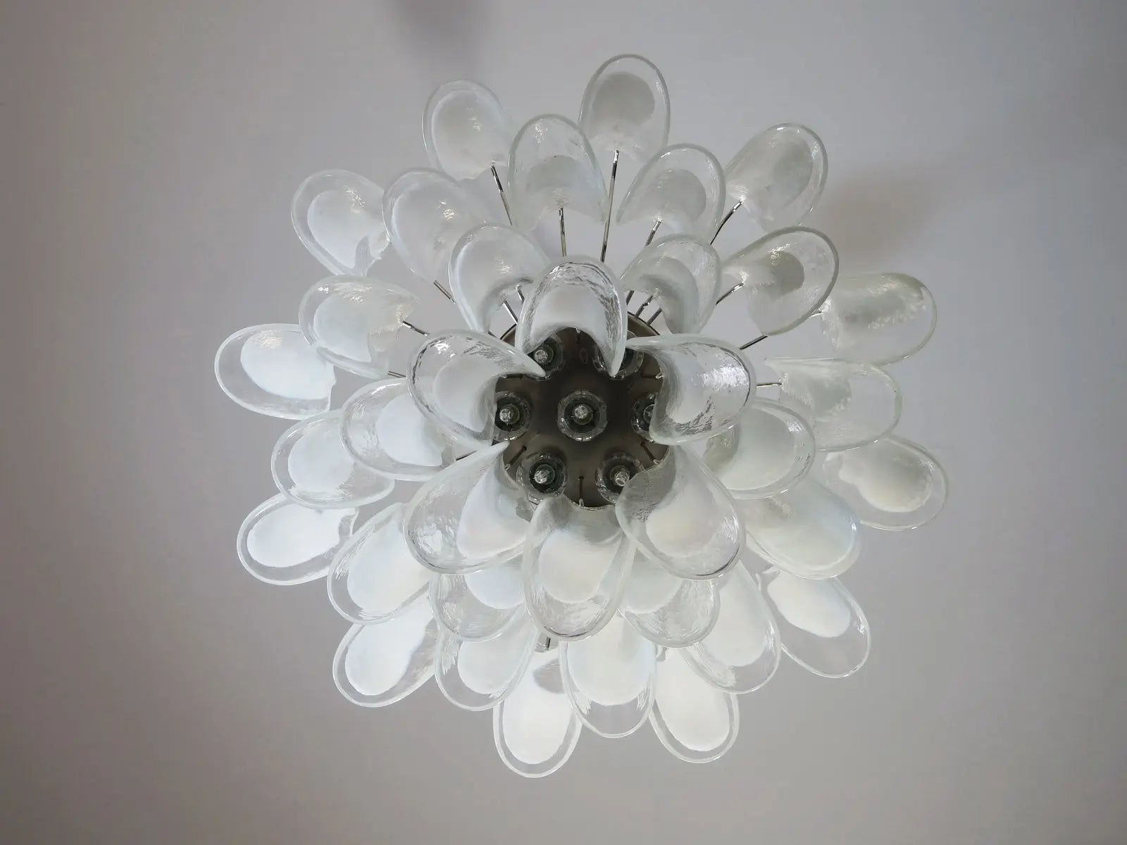 Murano Lysekrone Mazzega 36 glass Murano Studio